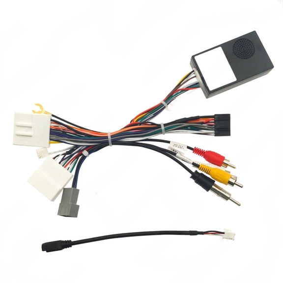 2025-17 android navigation power cord and protocol box for nissan x-trail.navana.teana.murano high-end models