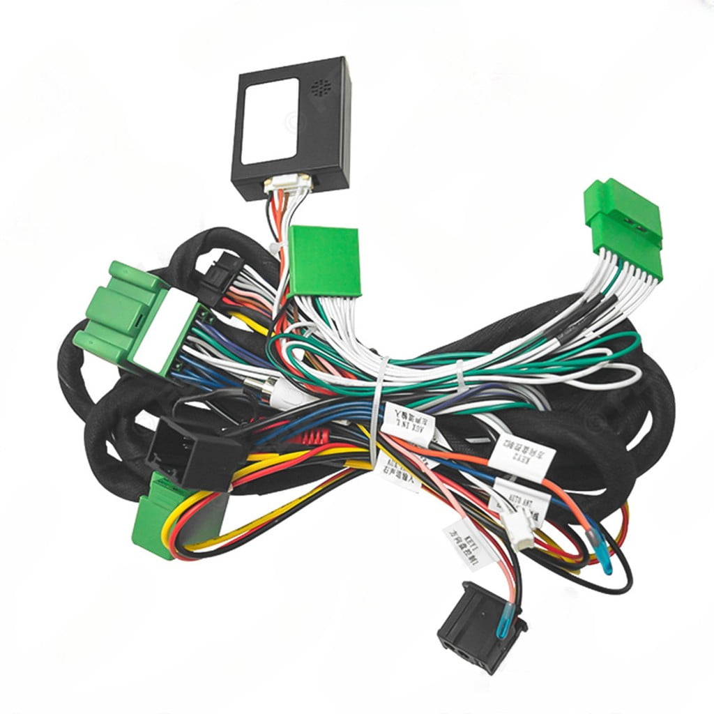 2025-17 android power cord canbus decoder box for 2009-2013 volvo xc90 high-end large screen navigation