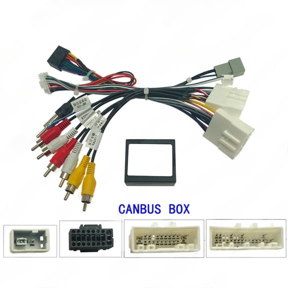 2025-19  mazda cx-4.cx-5.atz android large screen navigation power cable with protocol box for cx-5 high-end retrofit