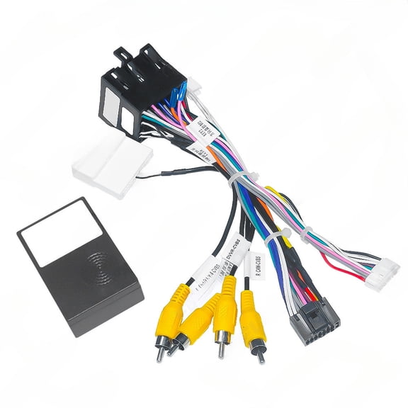 2025-20 16p android navigation power cable with protocol box for changan yidong.cs15.cs35.plus large screen retrofit