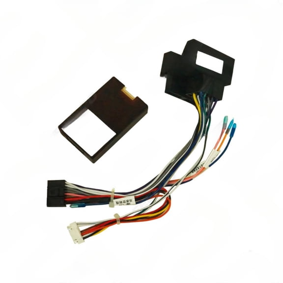 2025-20 16p power cable with protocol box for 2008-2016 bmw x1.e90 android large screen navigation modification