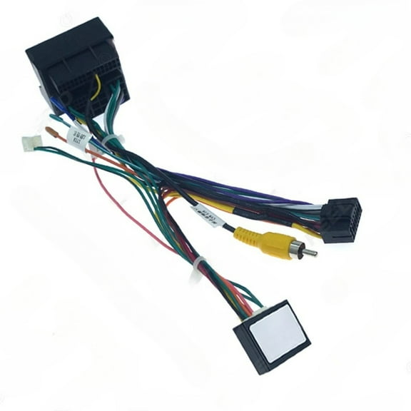 2025-20 android 16-pin power cable with canbus protocol box for volkswagen golf 7 high-end.palm navigation converter