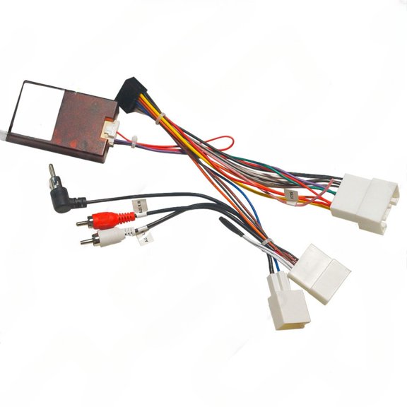 2025-20 android large screen navigation power cable with canbus protocol box for toyota dominator.2003-2009 prius modification