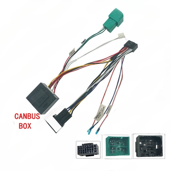 2025-20 android navigation low-end power cable with usb cable and canbus protocol box for 2018 chevrolet volando