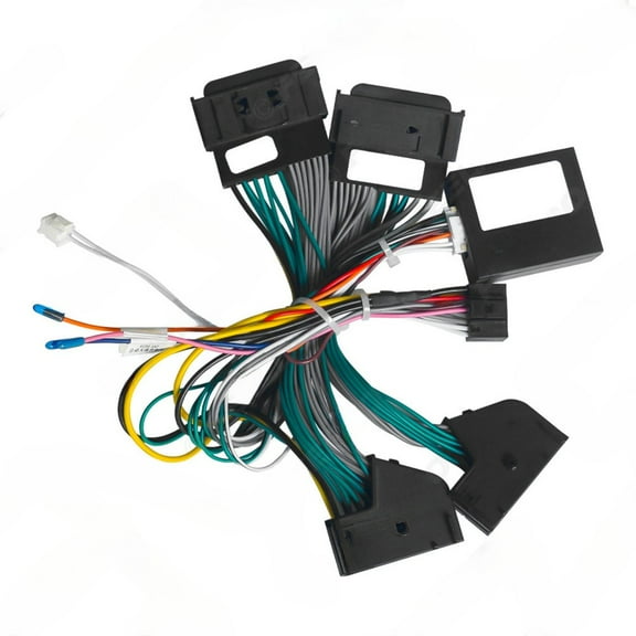 2025-20 android navigation tail.power cable with protocol box for 2019-2022 mercedes benz sprinter retrofit