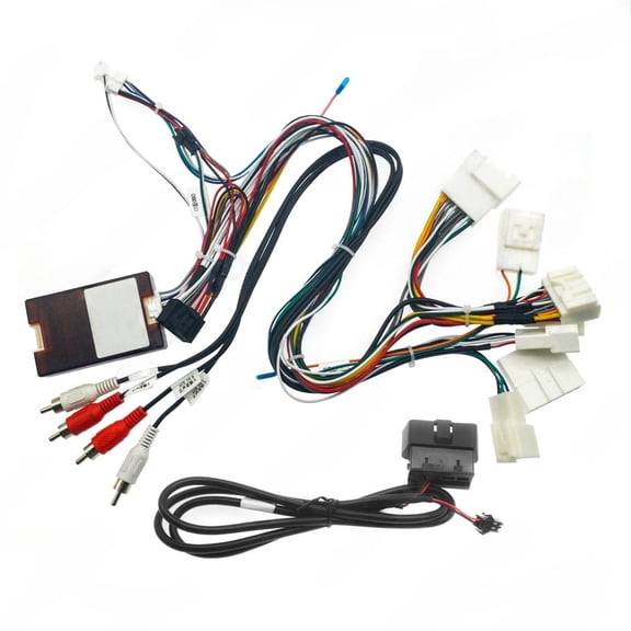 2025-20 power cord.obd cable.protocol box suitable for 1998-2006 lexus ls430 high-end large screen navigation
