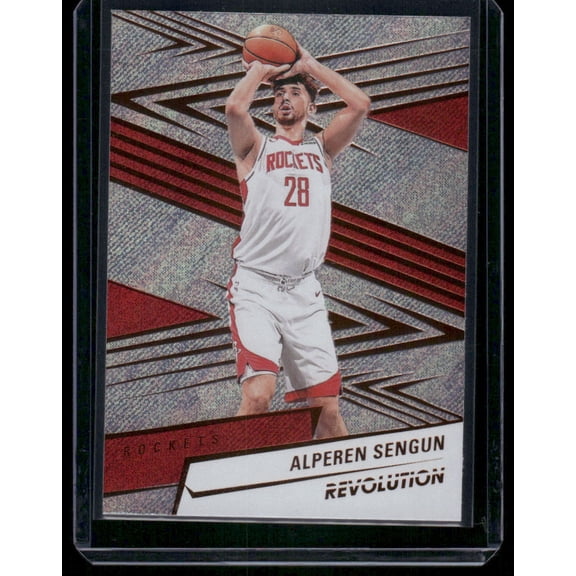 2024-25 Panini Revolution Alperen Sengun Houston Rockets #65 Basketball Card