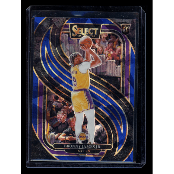 2024-25 Panini Select Bronny James Jr. RC Los Angeles Lakers Basketball Card