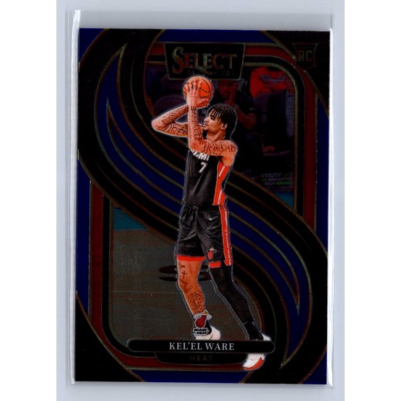 2025 2024-25 Panini Select Kel'el Ware #191 Retail Blue