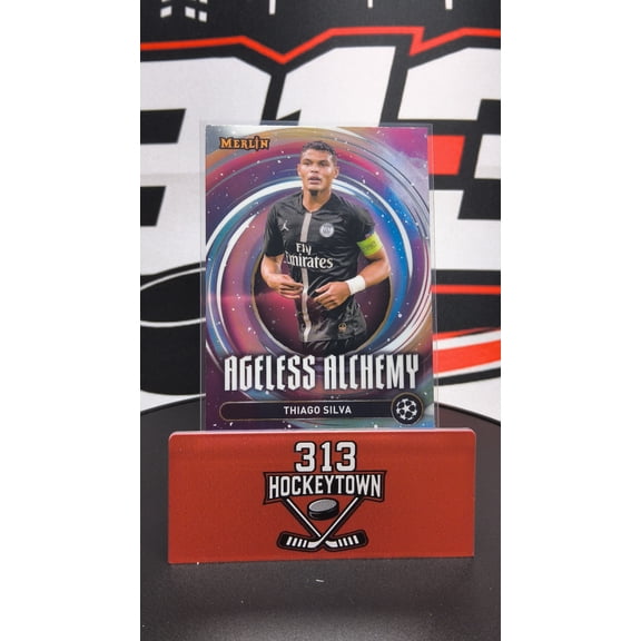 2025 Topps Merlin Ageless Alchemy Thiago Silva AA-4 PSG UEFA Champions League Soccer Card