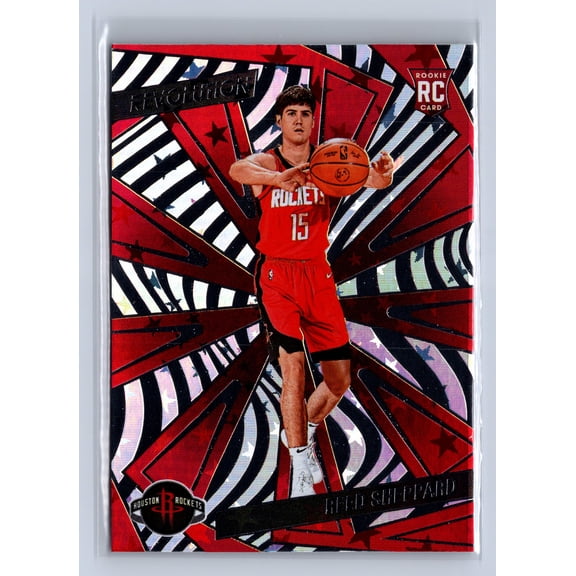 2024 Panini Revolution Reed Sheppard Houston Rockets #145 Astro RC Basketball Card
