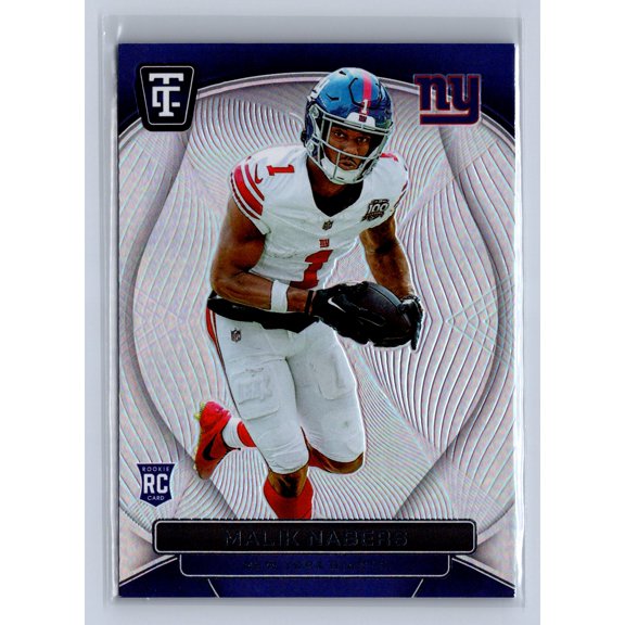 2024 Panini Totally Certified Malik Nabers Mirror RC #157 New York Giants Football Card