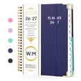 thumbnail image 1 of 2026-2027 Academic Year Planner Calendar Notebook(JUL.2026-JUN.2027,6.3"x8.5")Daily Weekly Monthly Agenda Planner for Women Men, 1 of 7
