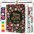 thumbnail image 1 of 2025-2026 Academic Year Planner Calendar Notebook（JUL.2025-JUN.2026,6.3"x8.5")Daily Weekly Monthly Agenda Planner for Women Men Office, 1 of 7