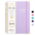 thumbnail image 1 of 2025-2026 Academic Year Planner Calendar Notebook（JUL.2025-JUN.2026,6.3"x8.5")Daily Weekly Monthly Agenda Planner for Women Men Office, 1 of 7