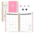 thumbnail image 1 of 2026-2027 Academic Year Planner Calendar Notebook (JUL.2026-JUN.2027,6.3"x8.5")Daily Weekly Monthly Agenda Planner for Women Men, 1 of 7