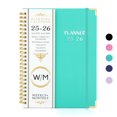 thumbnail image 1 of 2025-2026 Academic Year Planner Calendar Notebook（JUL.2025-JUN.2026,6.3"x8.5")Daily Weekly Monthly Agenda Planner for Women Men Office, 1 of 7