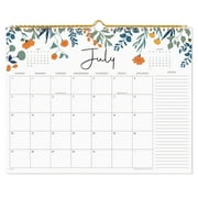2025-2026 Calendar, Monthly Calendar 15" x 12", Twin-Wire Binding, Hanging Hook