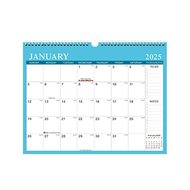 20252026 Calendar Wall Calendar 20252026 Runs from January 2025 to