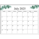20252026 Fridge Calendar Calendar 20252026 from July 2025