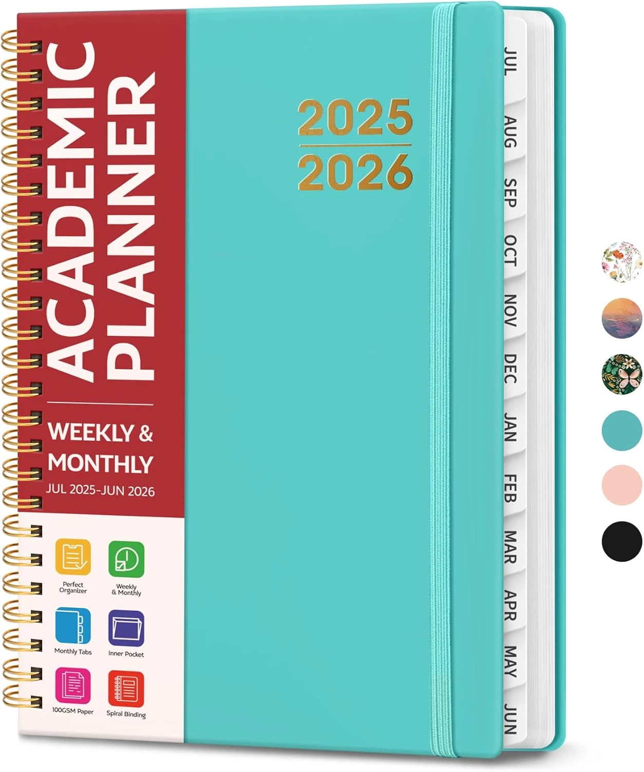 2025-2026 Planner, 12-Month Daily Weekly Monthly Planner From Jul.2025 To Jun...