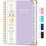 2025-2026 Planner Academic Planner Calendar Notebook(Jul.2025-Jun.2026,6.3"x8.5") Weekly Monthly Planner Perfect for Office Schedule Academic Supplies