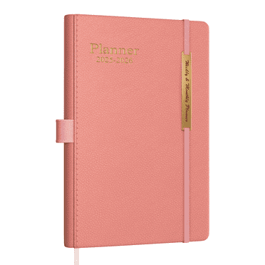 2025-2026 Planner - Academic Weekly & Monthly Planner 2025-2026 with Monthly Tabs,5.7" x 8", Jul. 2025 - Dec. 2026, Daily Planner with Pen Holder, Perfect for School & Office Schedule