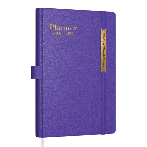 2026-2027 Planner - Academic Weekly & Monthly Planner 2026 with Monthly Tabs,5.7" x 8", Jan. 2026- Jun. 2027, Daily Planner with Pen Holder, Perfect for School & Office Schedule