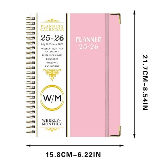 2025-2026 Planner Book,Daily Planner 2025-2026,Weekly & Monthly Planner From July 2025-June 2026,18 Month Day Planner with Tabs,Academic Calendar Planner 2025-2026,Appointment Book
