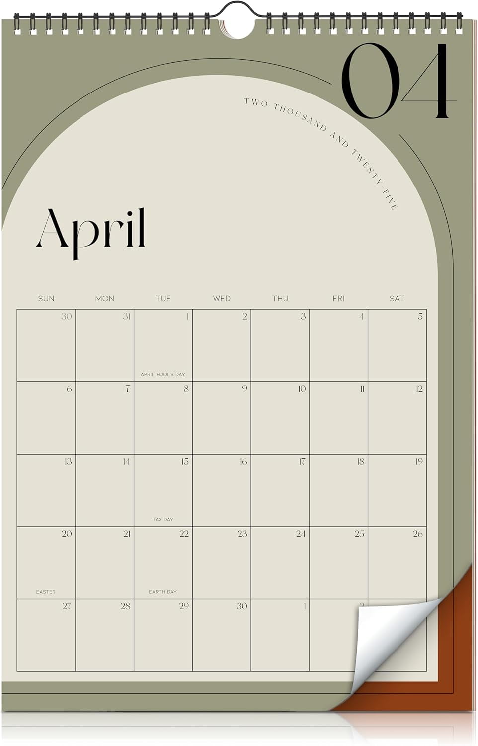 20252026 Wall Calendar Runs from January 2025 Until July 2026 The