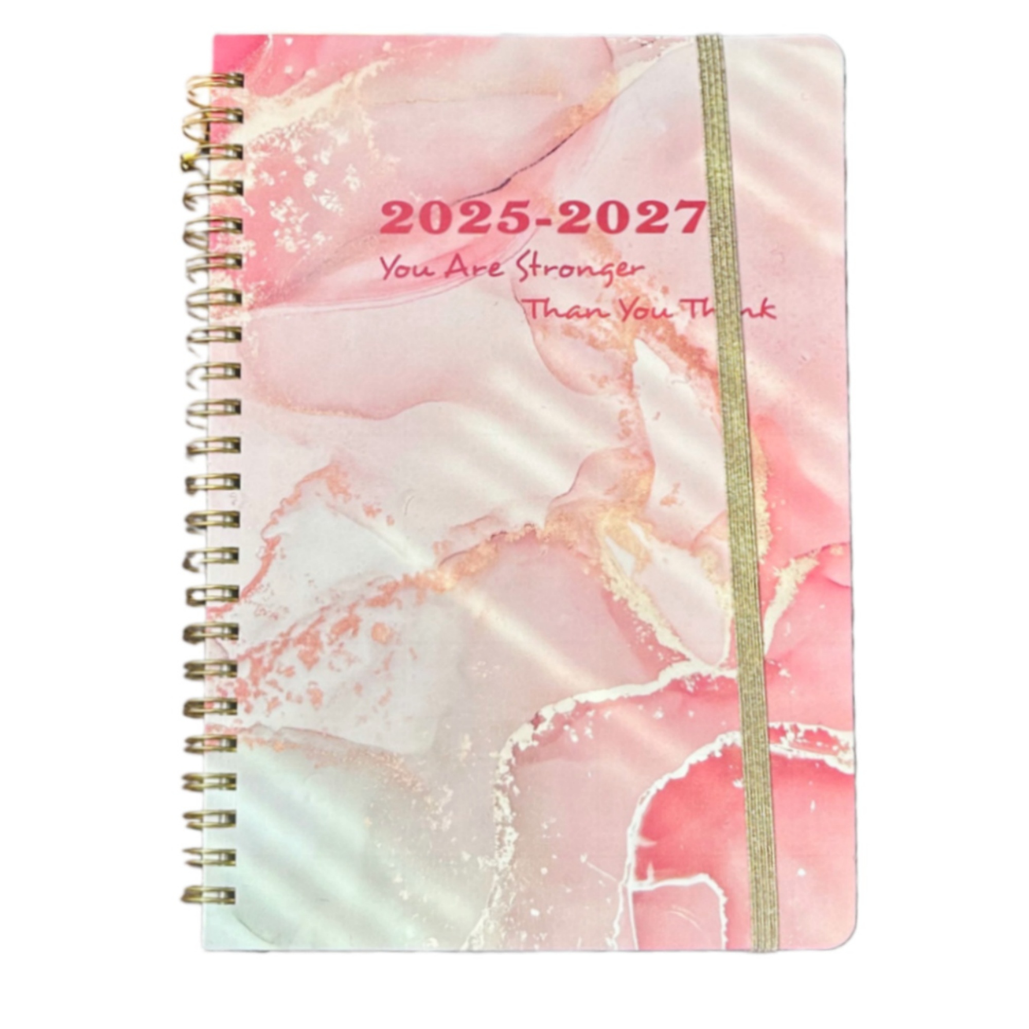 2025-2027 Premium Pattern-Design Spiral Planner – Elegant Scheduling ...