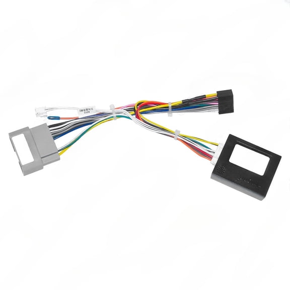 2025-21 16pin android navigation power cord with tail cable and protocol box for 2010 jeep wrangler retrofit