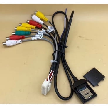 2025-21 Palm News Android Navigation 20 Pin 4G SIM Card Slot Audio Video RCA Output Cable Adapter Microphone