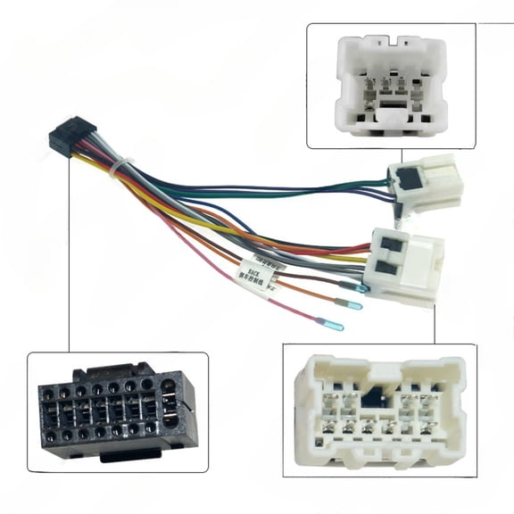 2025-21 android 16p power cable for nissan x-trail t30.maxima.murano.handheld communication.navigation system