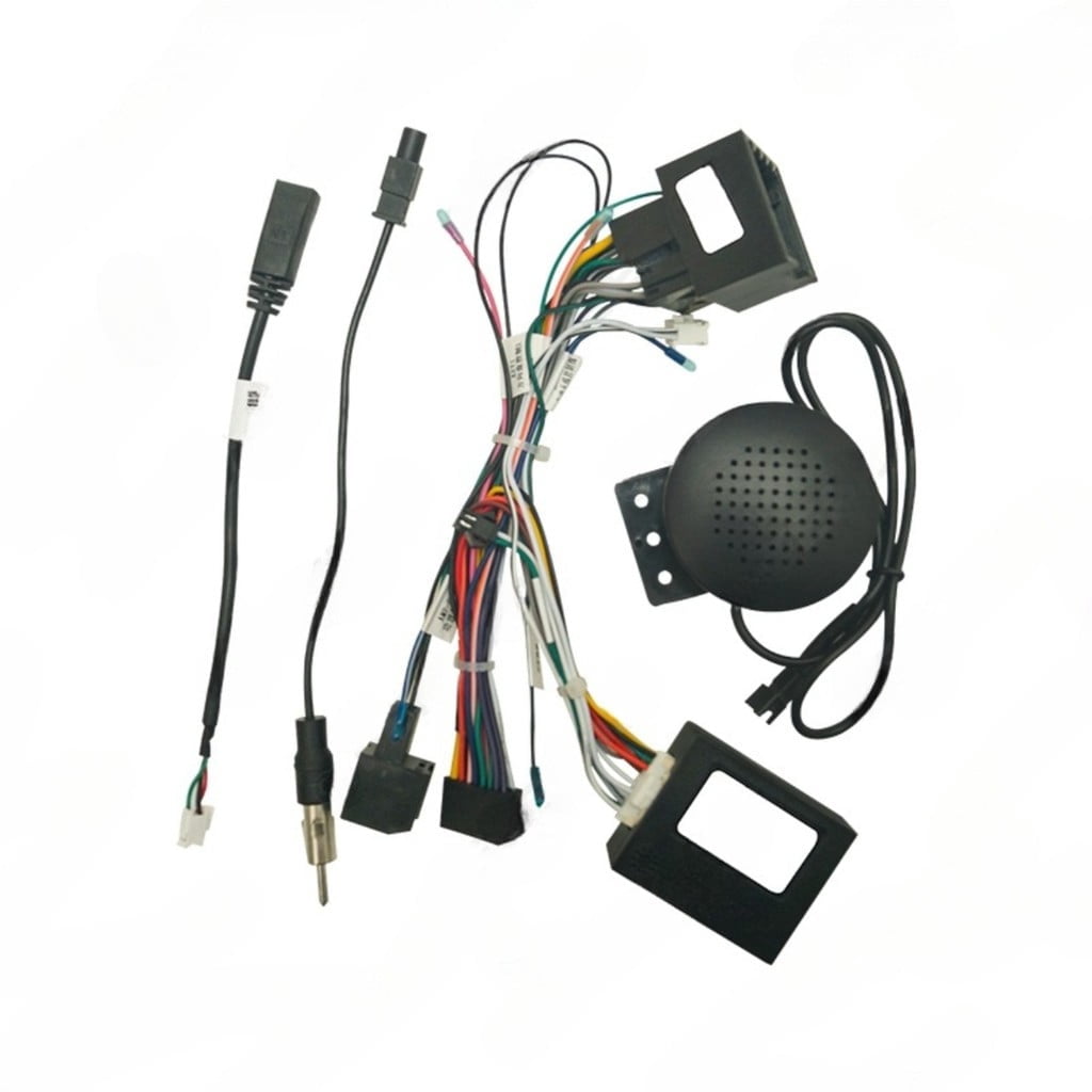 2025-21 android navigation 16p power cable with antenna decoder box for chevrolet aveo.orlando.cruze.malibu.trax
