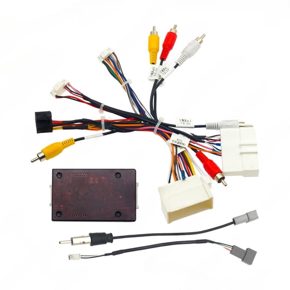 2025-22 fits kia kaizun cadenza modification wire.android big screen navigation 16pin power cable.canbus protocol box