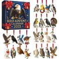 thumbnail image 1 of 2025 24-Day Christmas Countdown Advent Calendar - Features Acrylic 2D Hanging Decorations for Christmas Trees, Festive Holiday Gift to Count Down to Christmas, 24pcs, F, 1 of 3