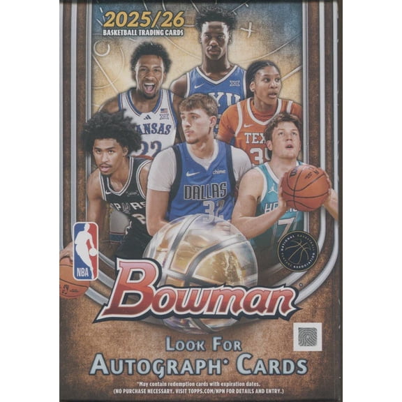 2025-26 Bowman Basketball Hanger Box
