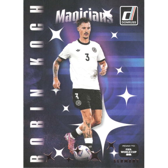 2025-26 DONRUSS ROAD TO WORLD CUP MAGICIANS #21 ROBIN KOCH GERMANY