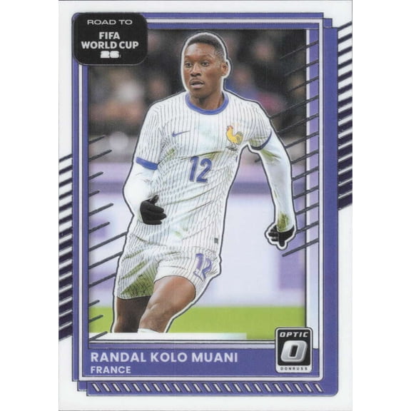 2025-26 DONRUSS ROAD TO WORLD CUP OPTIC #146 RANDAL KOLO MUANI FRANCE