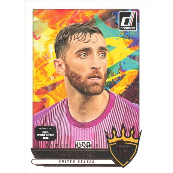 2025-26 DONRUSS ROAD TO WORLD CUP PITCH KINGS #4 MATT TURNER UNITED STATES