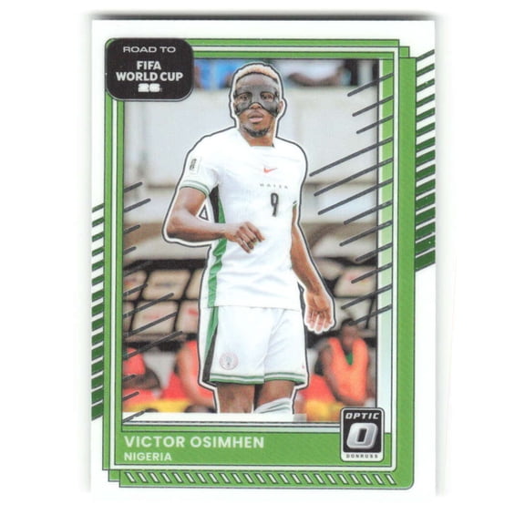 2025-26 Donruss Optic Road to FIFA World Cup #190 Victor Osimhen Nigeria  Soccer Futbol Base Trading Card