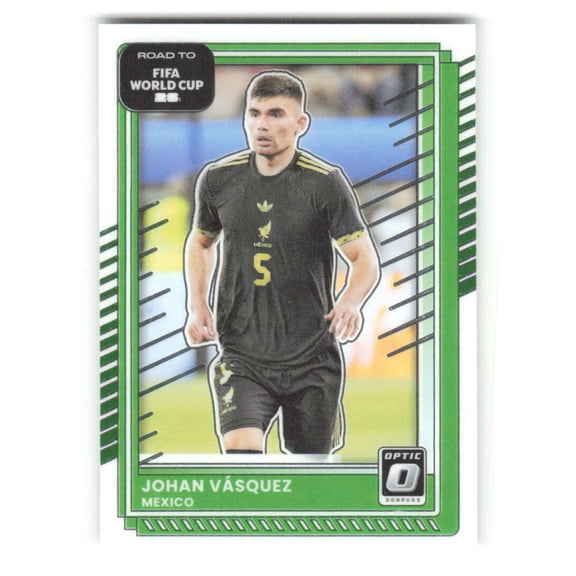 2025-26 Donruss Optic Road to FIFA World Cup #79 Johan Vasquez Mexico  Soccer Futbol Base Trading Card
