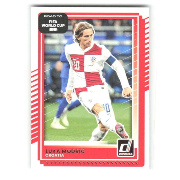 2025-26 Donruss Road to FIFA World Cup #61 Luka Modric Croatia Soccer Futbol Base Trading Card