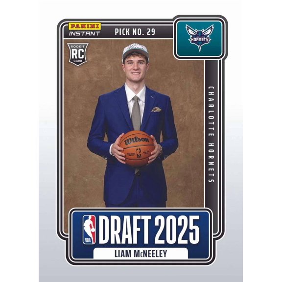 2025-26 Instant Draft Night Basketball Liam McNeeley NBADN-25 [Rookie]