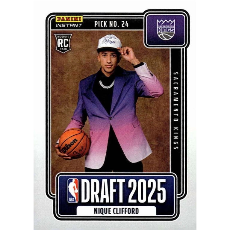 2025-26 Instant Draft Night Basketball Nique Clifford NBADN-23
