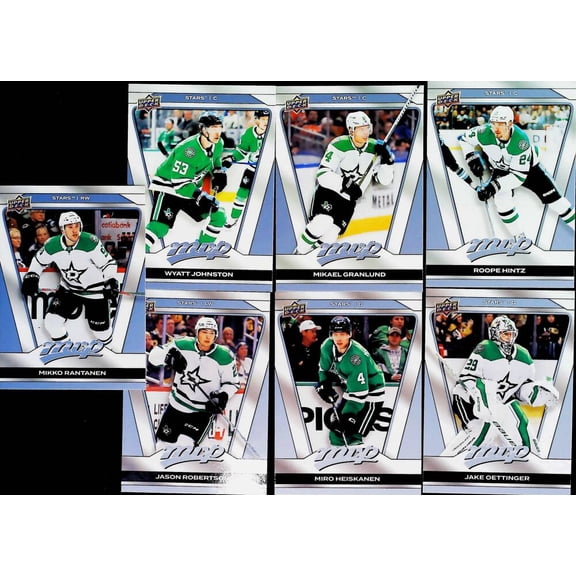 2025-26 MVP Dallas Stars Base No SP Team Set  (See Scan for all players included)  All Cards Pack Fresh, Hand Collated, Near Mint to Mint.