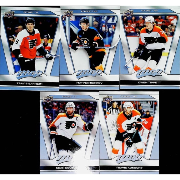 2025-26 MVP Philadelphia Flyers Base No SP Team Set (See Scan for all players included) All Cards Pack Fresh, Hand Collated, Near Mint to Mint.