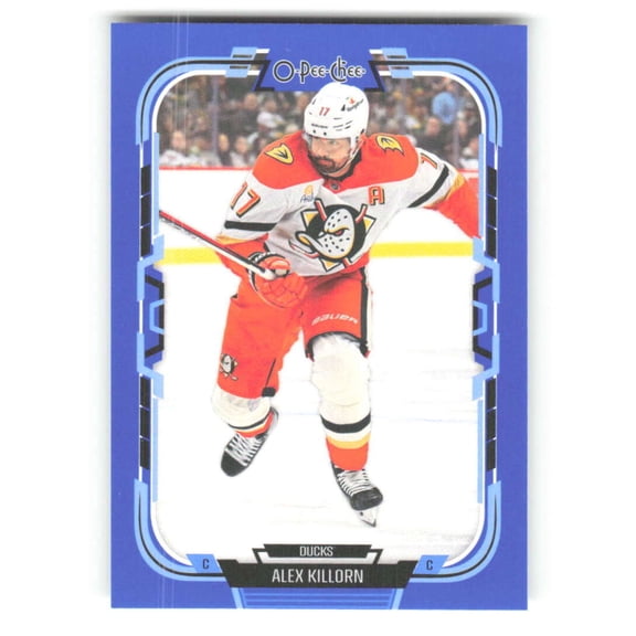 2025-26 O-Pee-Chee Blue Border #356 Alex Killorn Anaheim Ducks NHL Hockey Trading Card
