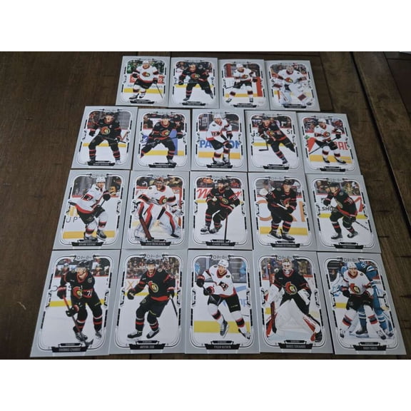 2025-26 O-Pee-Chee OPC Ottawa Senators Base No SP Team Set  (See Scan for players included)  All Cards Pack Fresh, Hand Collated,